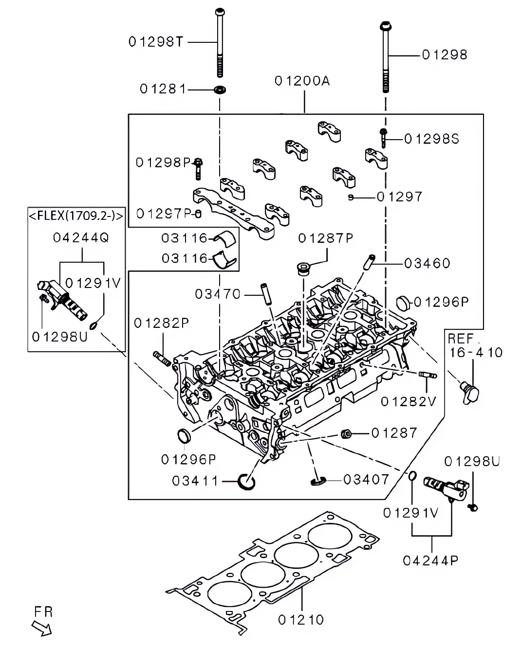 Cabeçote do motor