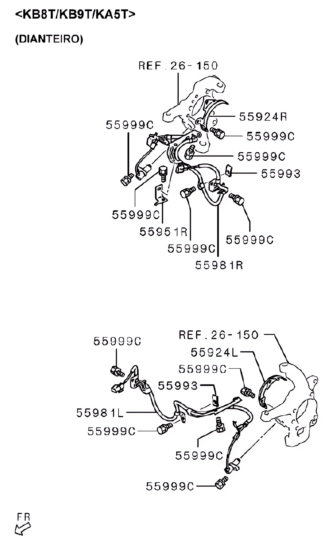 Sensor de freio abs