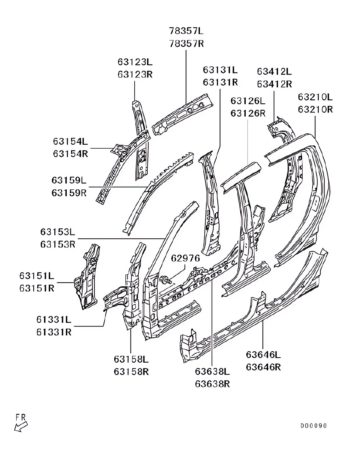 Estrutura lateral