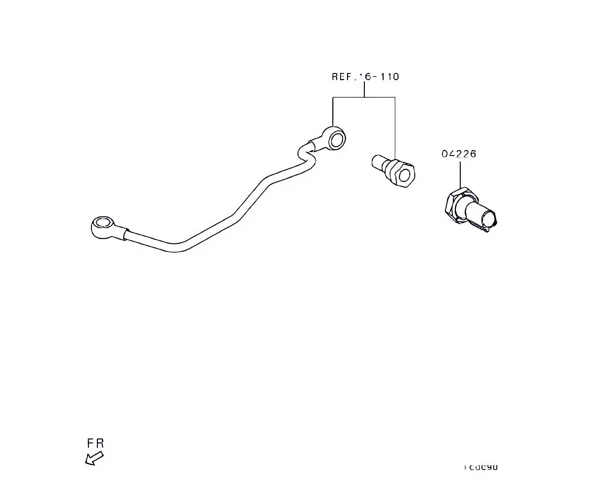 Sensor medidor da pressão de óleo