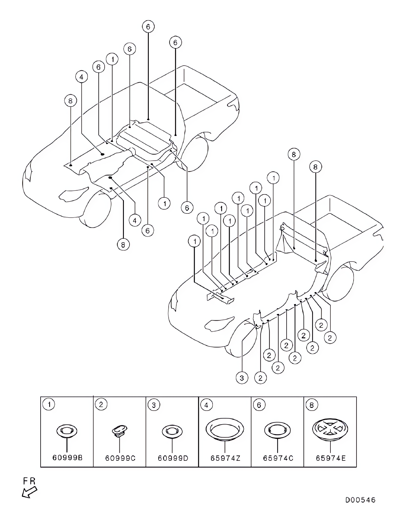 Plug, tampas e guarda-pó