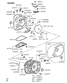 Imagem de Caixa da transmissão automática