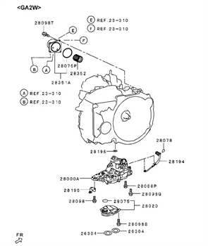 Imagem de Corpo de válvula da transmissão automática