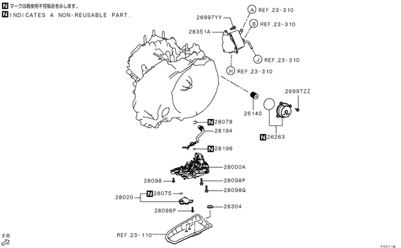 Imagem de Corpo de válvula da transmissão automática