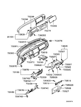 Imagem de Painel de instrumentos e peças correlatas