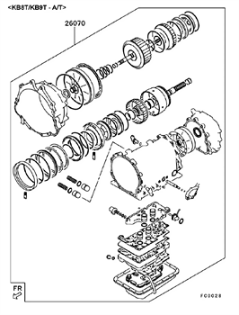 Imagem de Kit de revisão da transmissão automática
