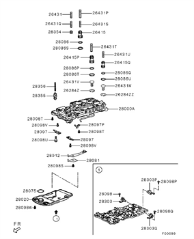 Imagem de Corpo de válvula da transmissão automática