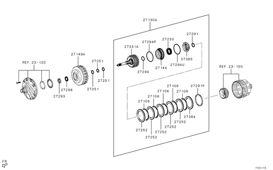 Imagem de Embreagem da transmissão automática
