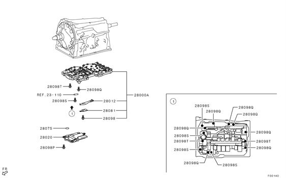 Imagem de Corpo de válvula da transmissão automática