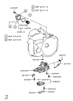Imagem de Corpo de válvula da transmissão automática