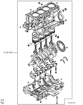 Imagem de Conjunto parcial do motor