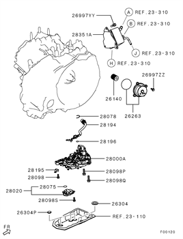 Imagem de Corpo de válvula da transmissão automática