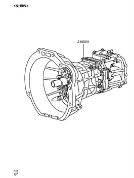 Imagem de Conjunto da transmissão manual