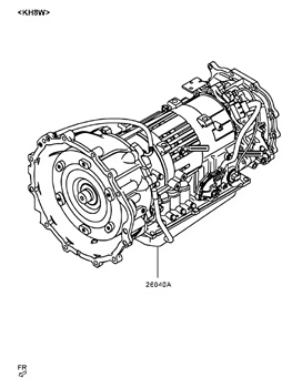 Imagem de Conjunto da transmissão automática
