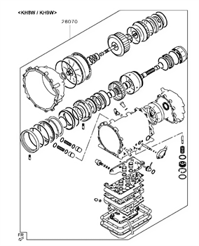 Imagem de Kit de revisão da transmissão automática