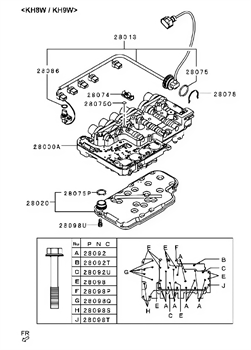 Imagem de Corpo de válvula da transmissão automática