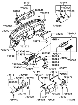 Imagem de Painel de instrumentos e peças correlatas