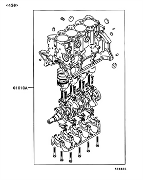 Imagem de Conjunto parcial do motor