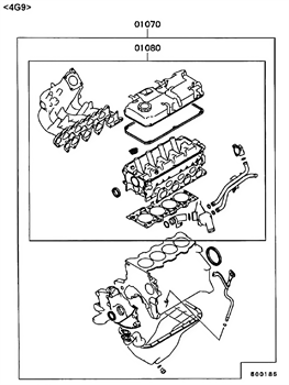 Imagem de Conjunto de juntas do motor